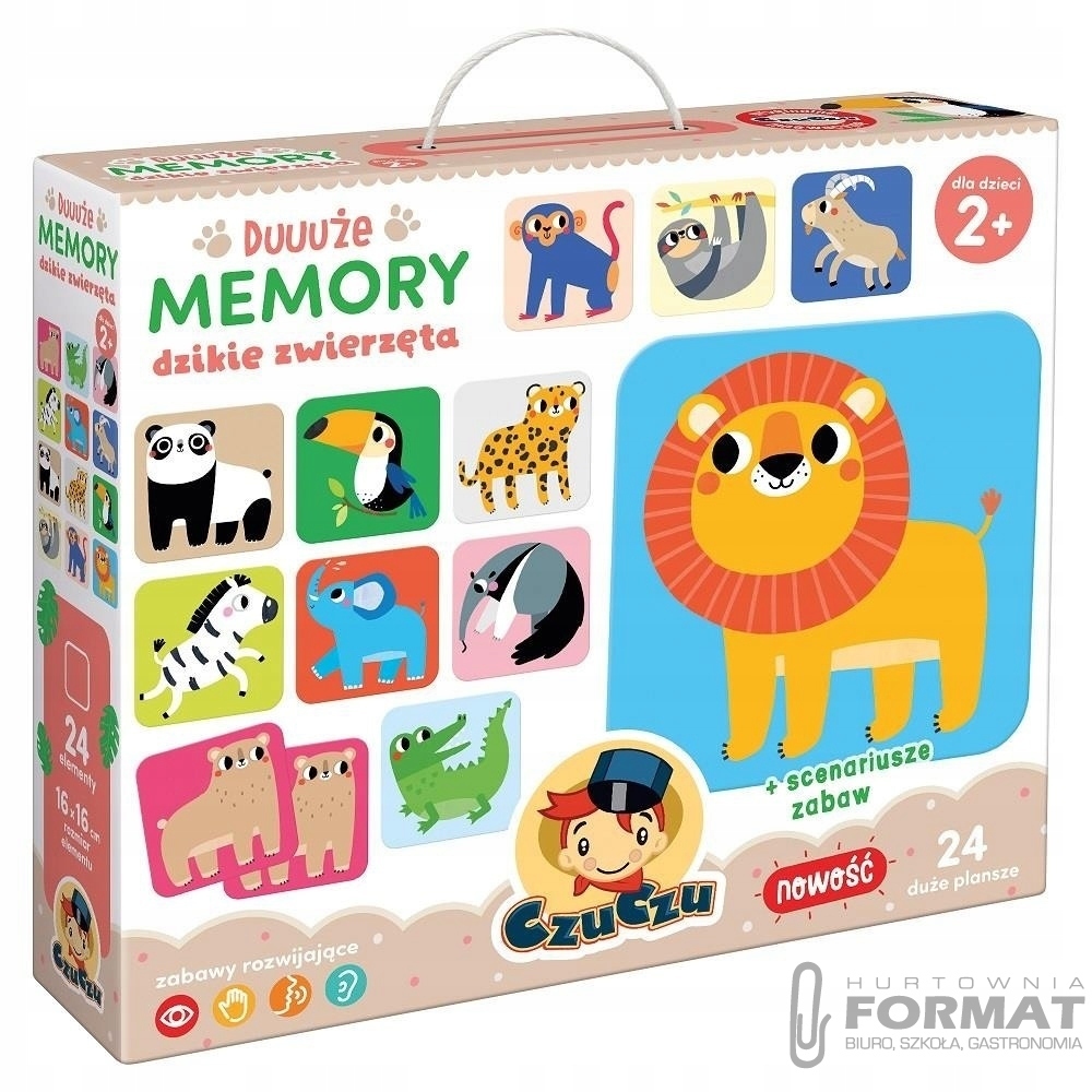 CzuCzu Memory Dzikie Zwierzęta 1