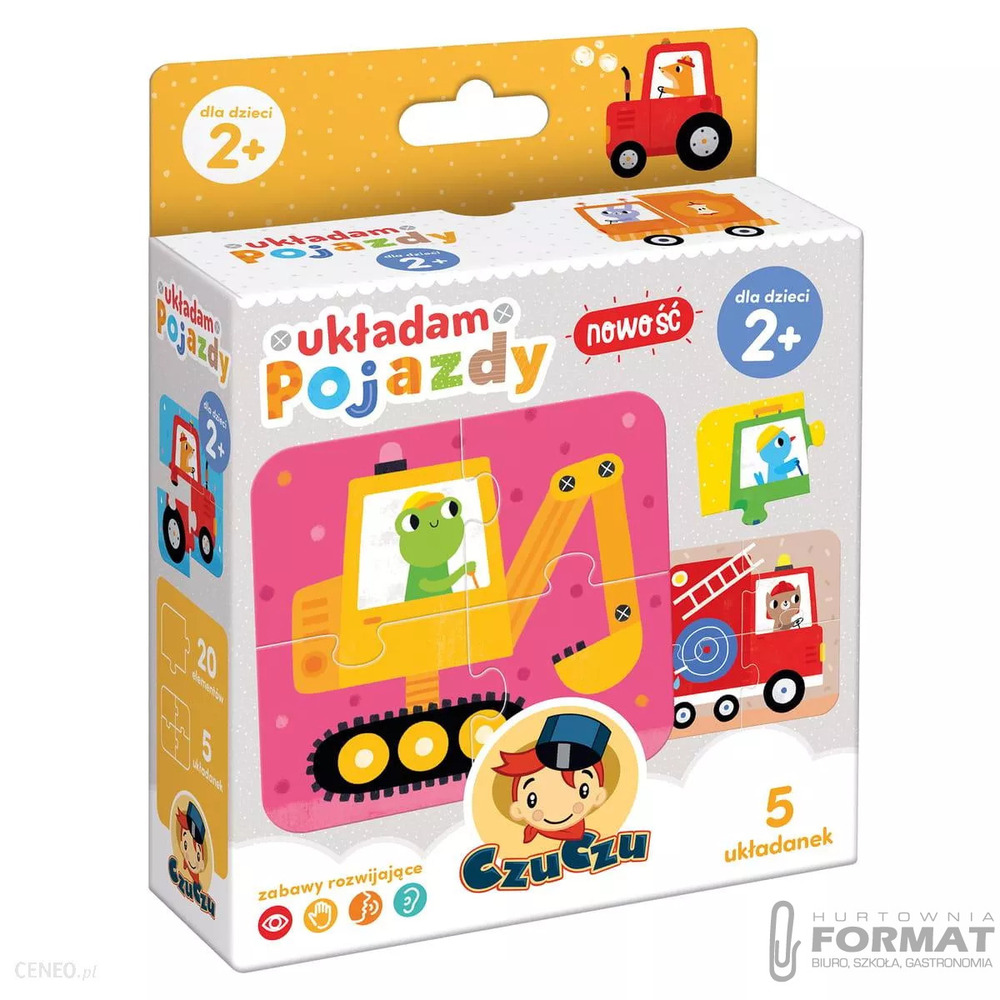 Puzzle CzuCzu - Układam pojazdy 1