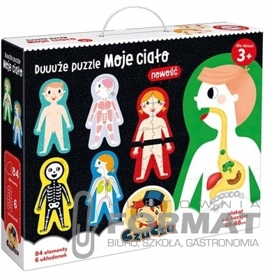Duuuże puzzle. Moje ciało 1