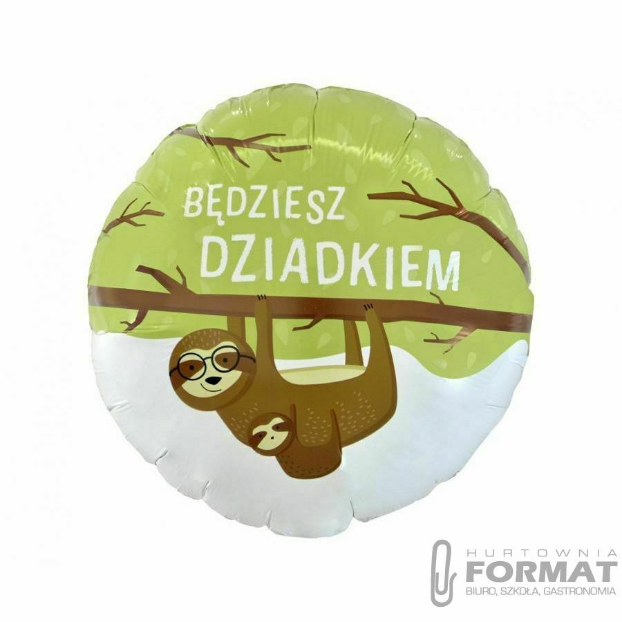 Balon foliowy "będziesz dziadkiem" 18" 1