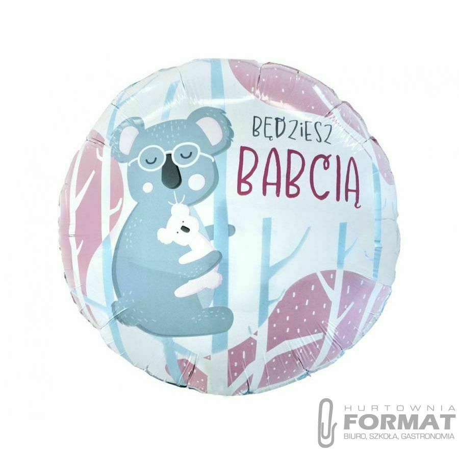 Balon foliowy "będziesz babcią" 18" 1