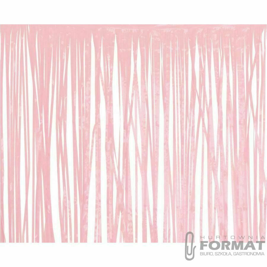 Dekoracja Godan Kurtyna pastelowa jasnoróżowa, 100x200 cm (SH-KPJR) 1