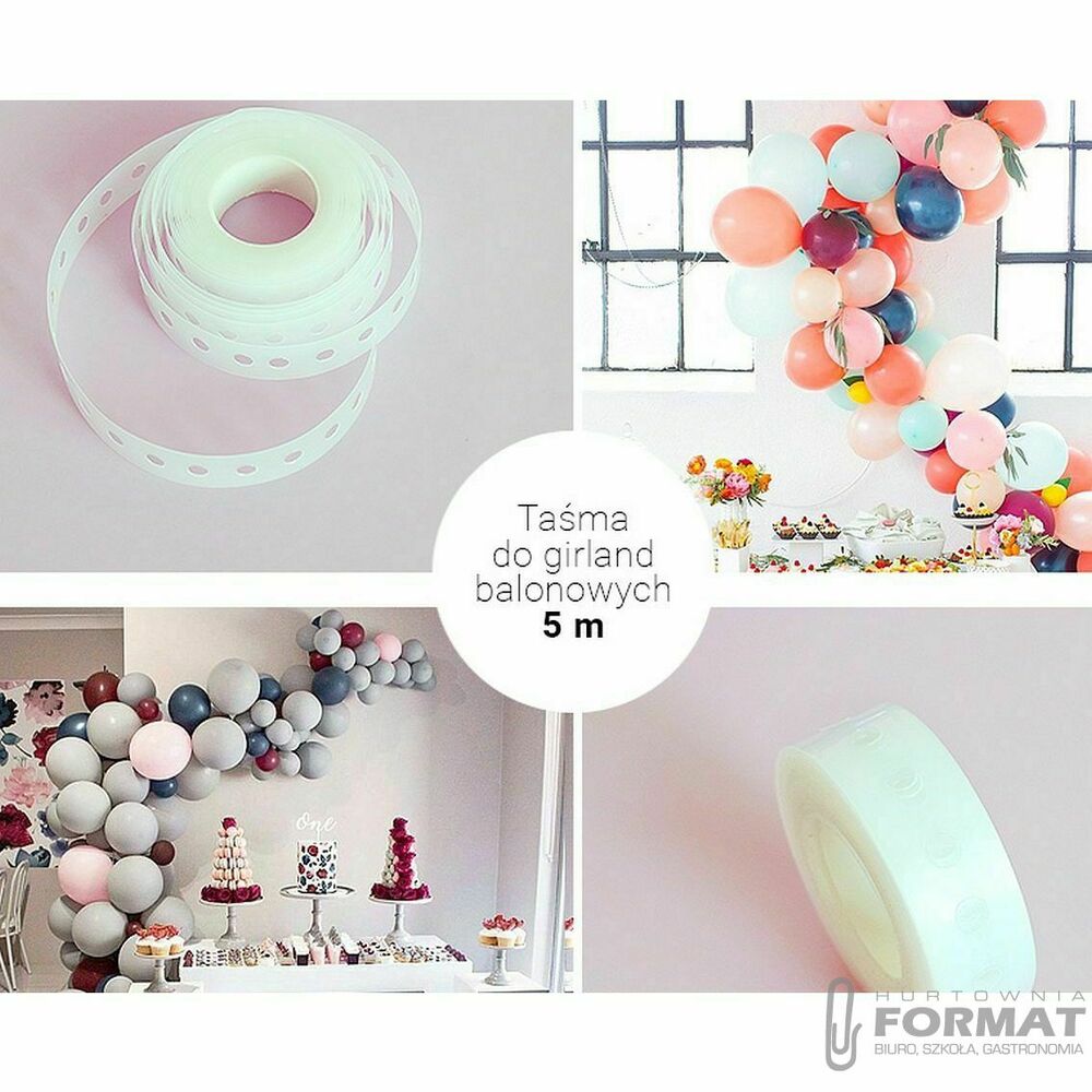Tasiemka do girland balonowych standard 5 m 1