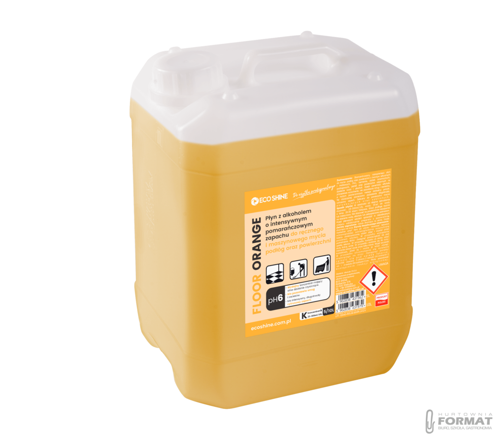 ECOSHINE FLOOR ORANGE 5L 1