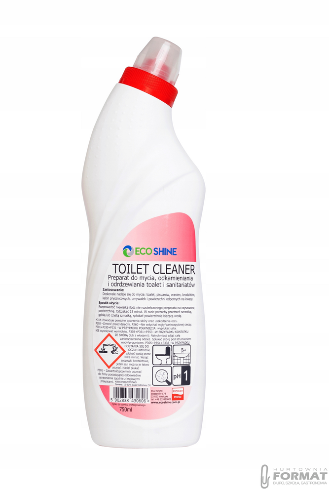 ECOSHINE TOILET CLEANER 0,75L 1