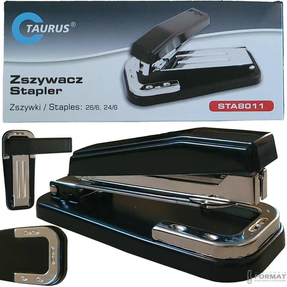 ZSZYWACZ OBROTOWY NA ZSZYWKI 24/6 i 26/6 DO 30 KARTEK TAURUS TRADE STA8011 1