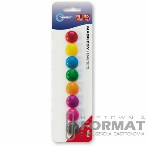 MAGNESY TT 20MM 8 sztuk mix kolorów 1