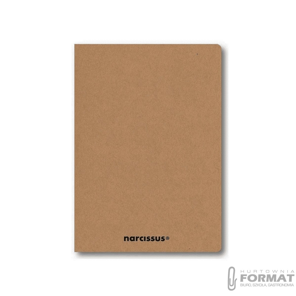 Zeszyt Narcissus ECO KRAFT A5 56k kratka 80 gsm 1