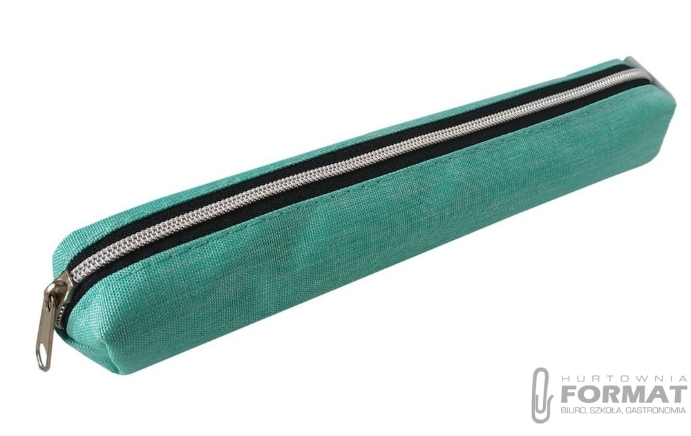 Piórnik Mini PU Textile turkus NARCISSUS 1