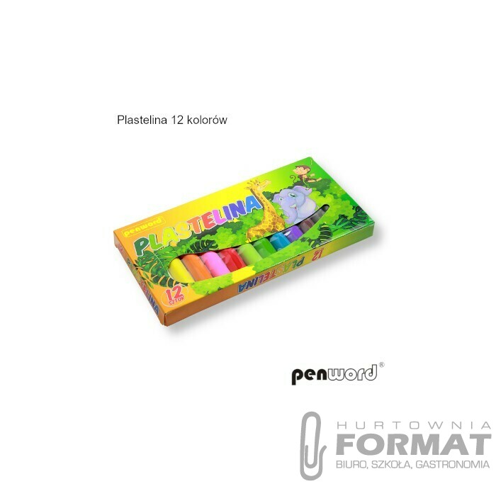 PLASTELINA 12 KOL. 1