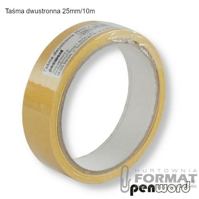 TAŚMA DWUSTRONNA 25mm/10m 1