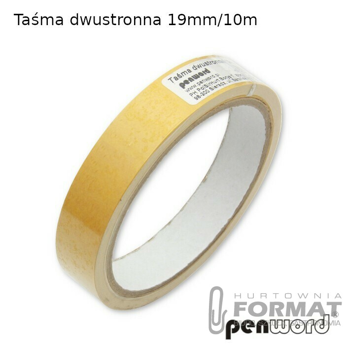TAŚMA DWUSTRONNA 19mm/10m 1