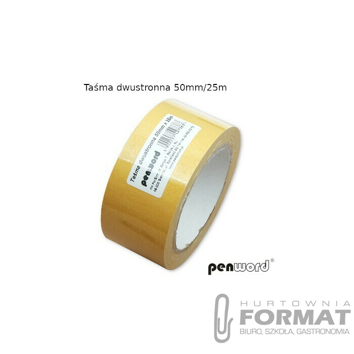 TAŚMA DWUSTRONNA 50mm/25m 1