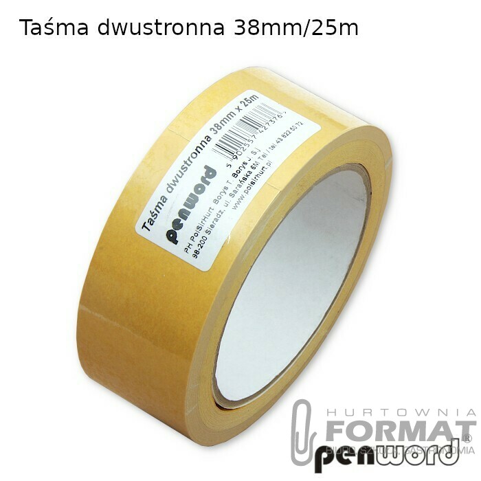 TAŚMA DWUSTRONNA 38mm/25m 1