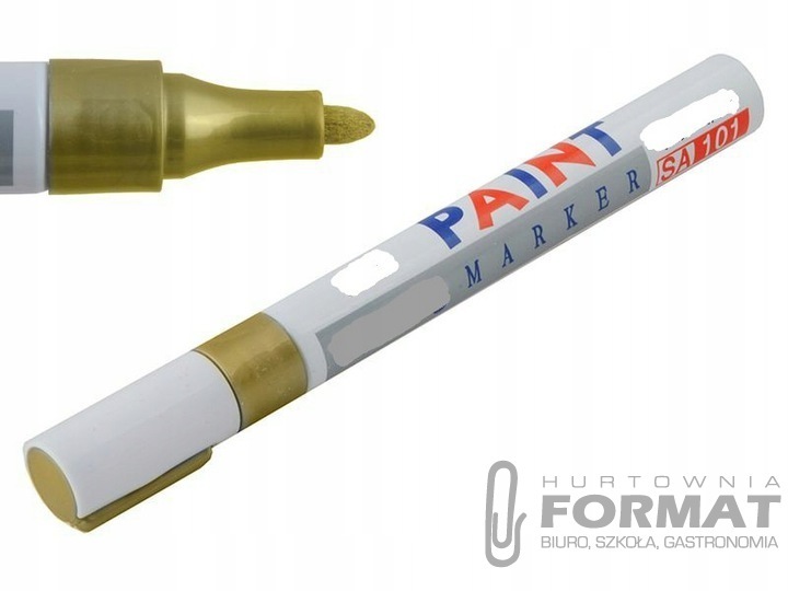 MARKER D.RECT SP-101 OLEJOWY ZŁOTY 1