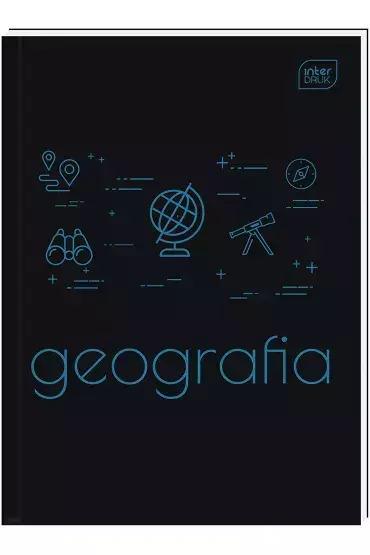 BRULION A5 80K INTERDRUK GEOGRAFIA 1
