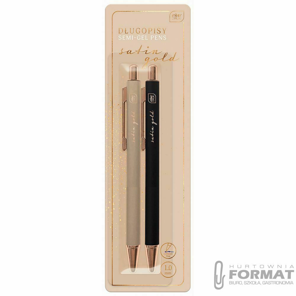 Interdruk Długopis Satin Gold 2 szt. 1