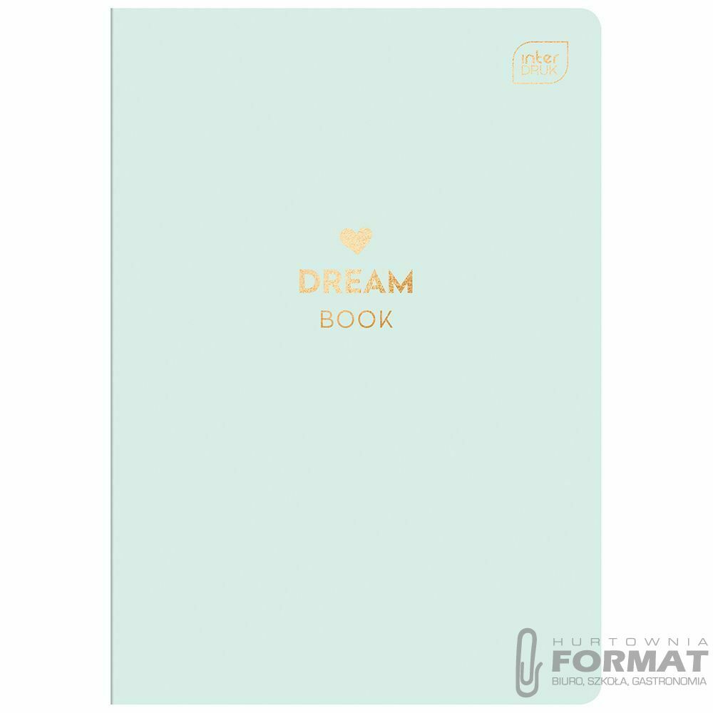 Zeszyt A5/60k kratka Interdruk Dream Book 1