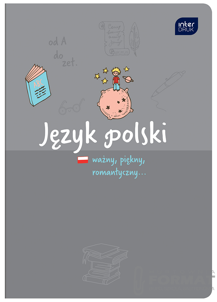 Interdruk Zeszyt A5/60 Hybrid Język polski linia 1