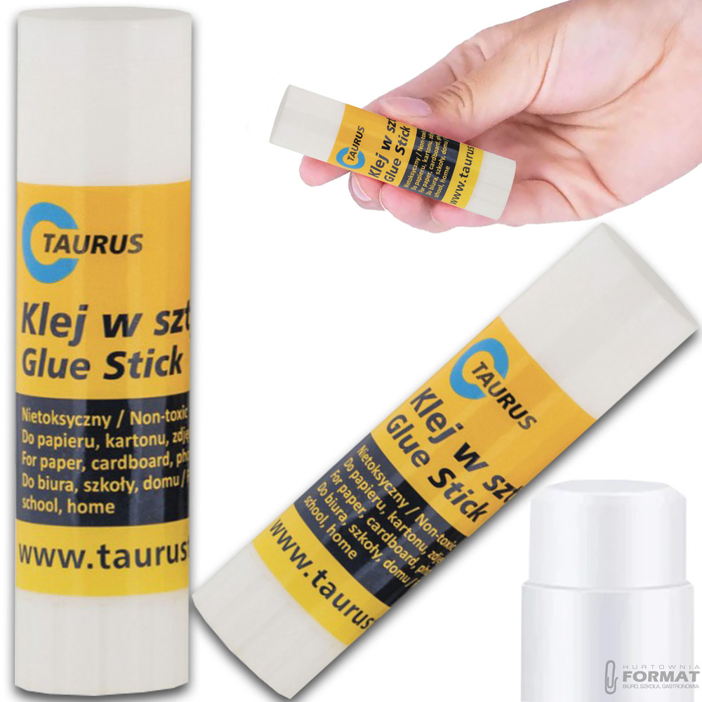 SZKOLNY KLEJ W SZTYFCIE TAURUS 15g PVA TT BIAŁY 1