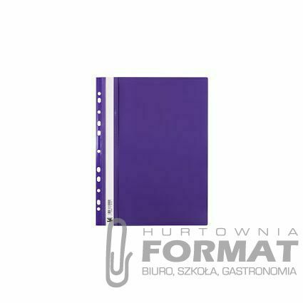 Skoroszyt Tres sztywny zawieszany fioletowy A4 fiolet PVC PCW 160mic. 150g (SKWA4/FIO) 1