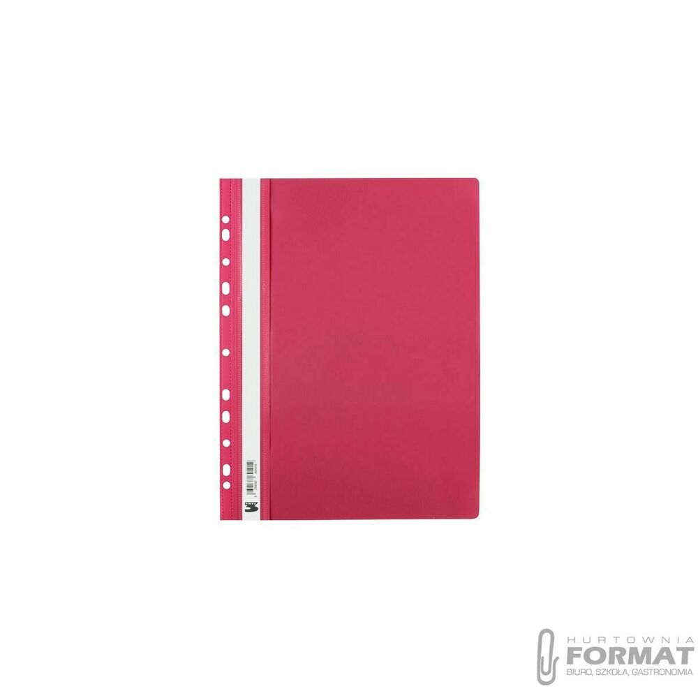 Skoroszyt Tres sztywny zawieszany różowy A4 różowy PVC PCW 160mic. 150g (SKWA4/RÓŻ) 1