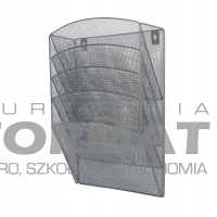 Naścienny pojemnik Półka na dokumenty metalowy sr. 1