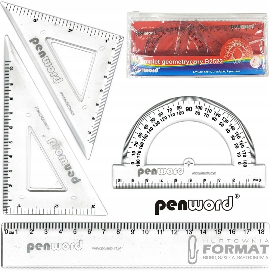 KOMPLET GEOMETRYCZNY penword B2522 1