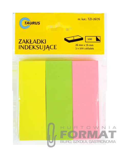 ZAKŁADKI INDEKSUJĄCE 26/76 TT TZI-26/76 1