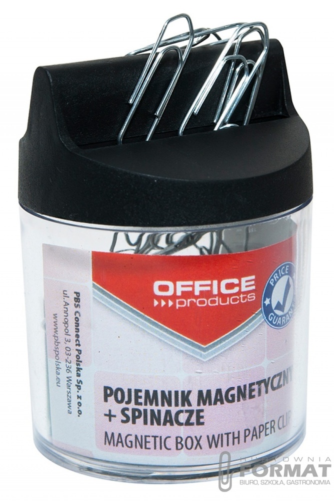 POJEMNIK MAGN.NA SPINACZE OP +100spinaczy 1