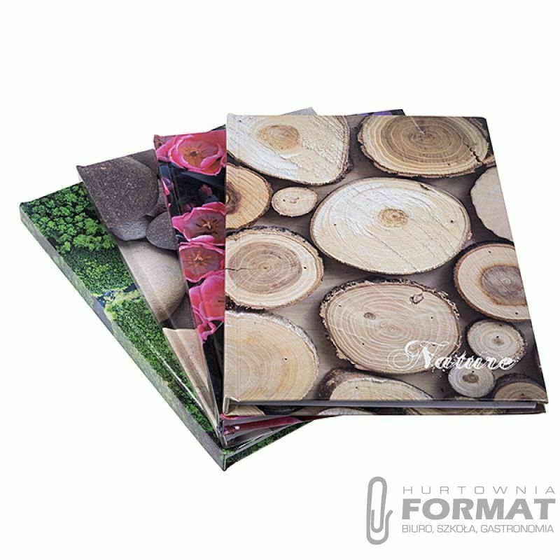 Brulion OFFICE PRODUCTS Nature A5/96k w kratkę 1