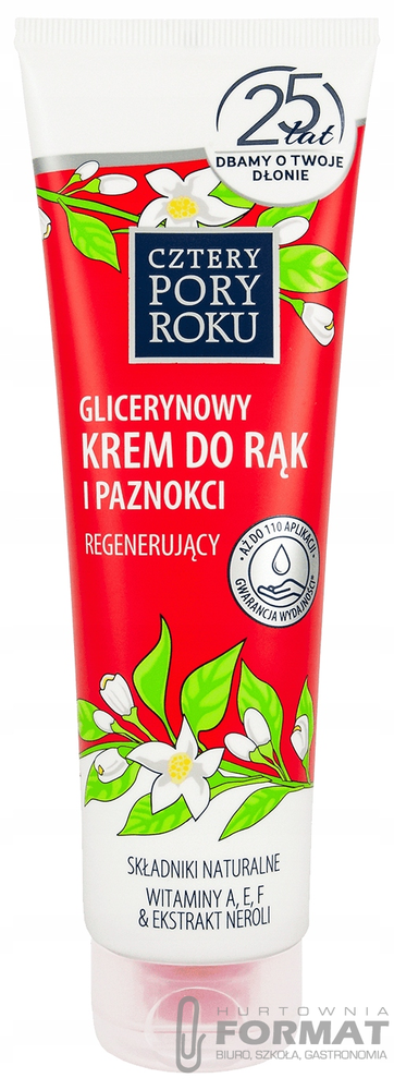 KREM DO RĄK CZTERY PORY ROKU 130ML  REGENERUJĄCY 1