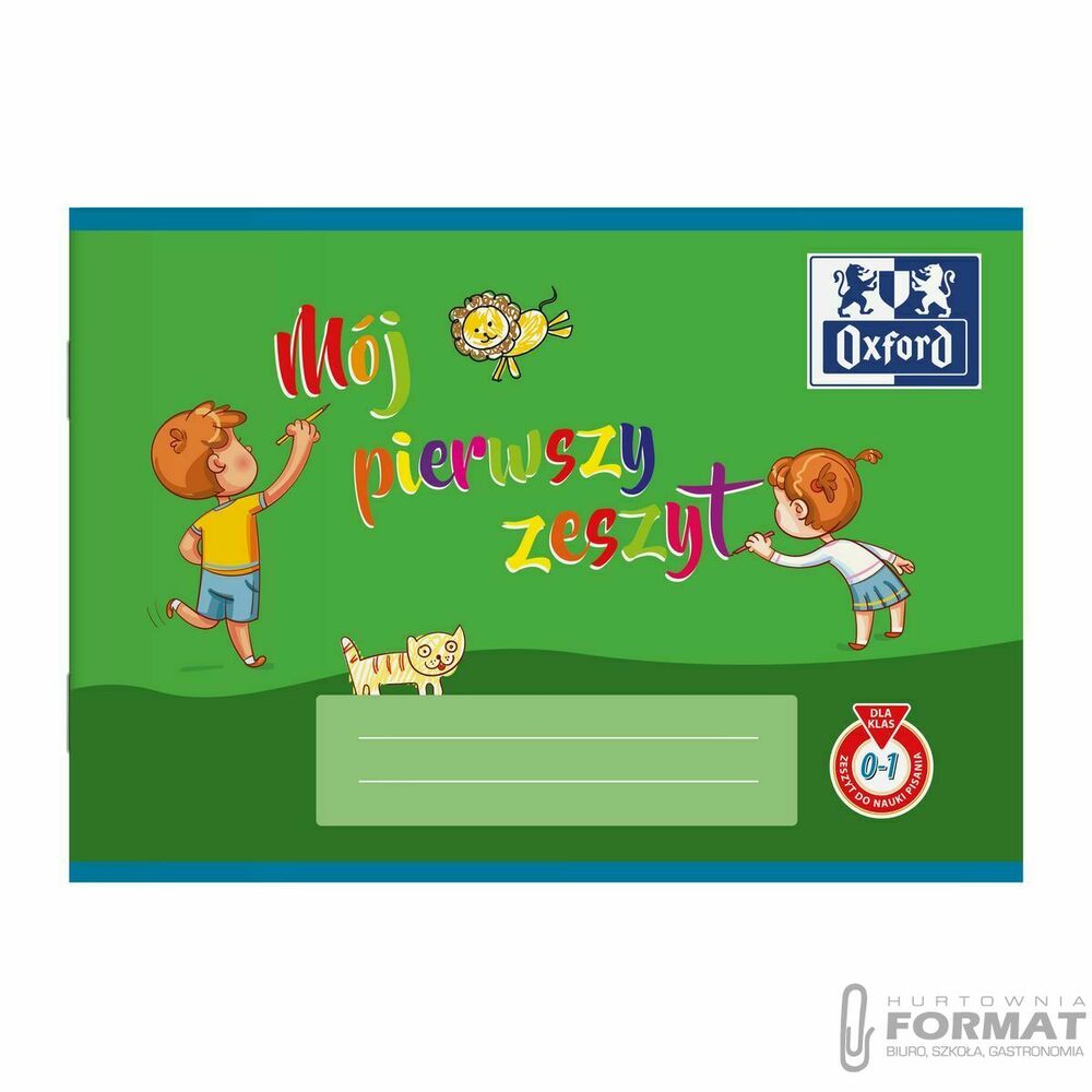 ZESZYT OXFORD A5/16K LINIA DO NAUKI PISANIA 90G 1