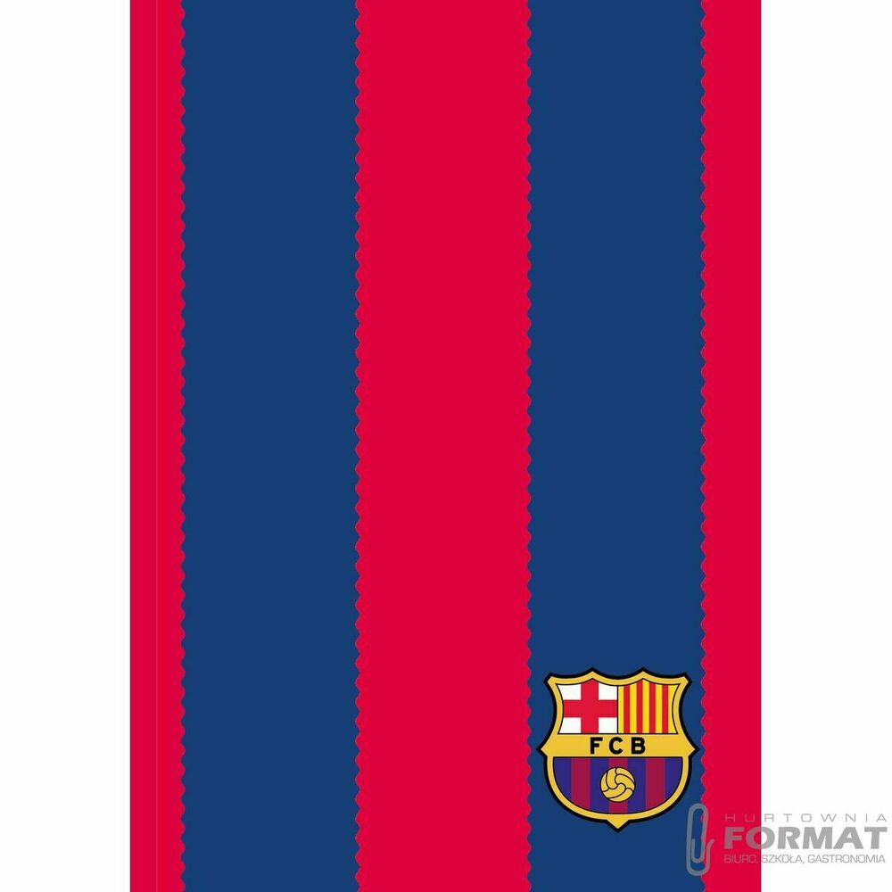 TECZKA Z GUMKĄ FC BARCELONA A4 1