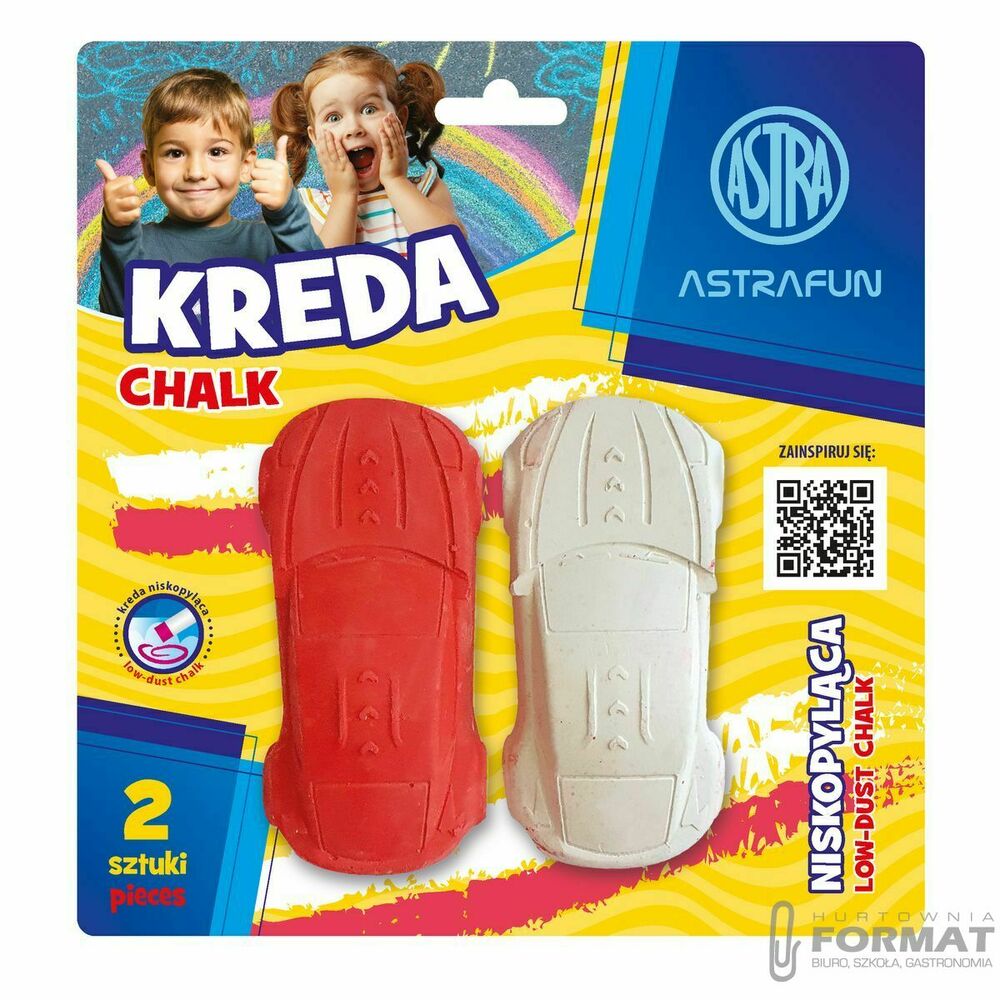 Kreda SAMOCHODY 2 kolory Astra 1
