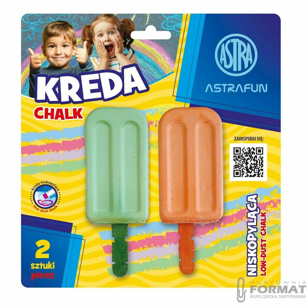 Kreda Lody Fun 2szt ASTRA 1