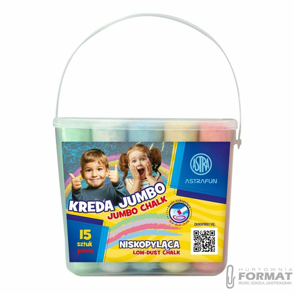 Kreda Astra Fun Jumbo kolor: mix 15 szt (330022004) 1