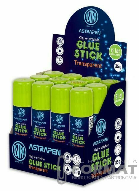 KLEJ W SZTYFCIE 35G TRANSPAREN 1