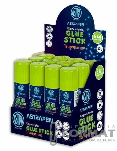 KLEJ W SZTYFCIE 25G TRANSPAREN 1
