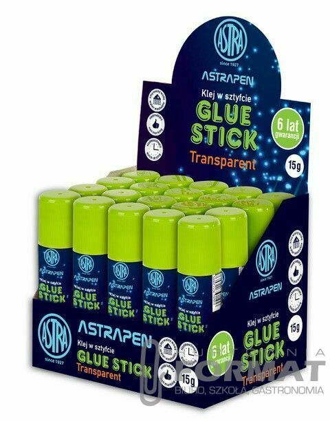 KLEJ W SZTYFCIE 15G TRANSPAREN 1