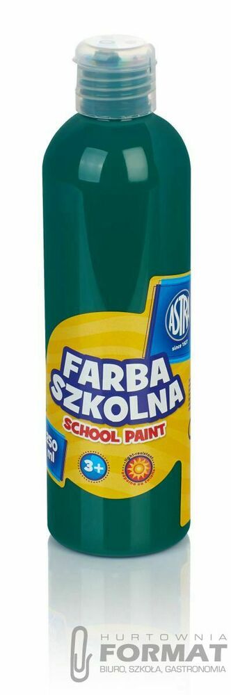 Farba szkolna ASTRA 250Ml ZIELONA 1