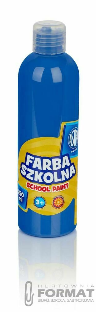 Farba szkolna NIEBIESKA CIEMNA Astra 250 ml 1