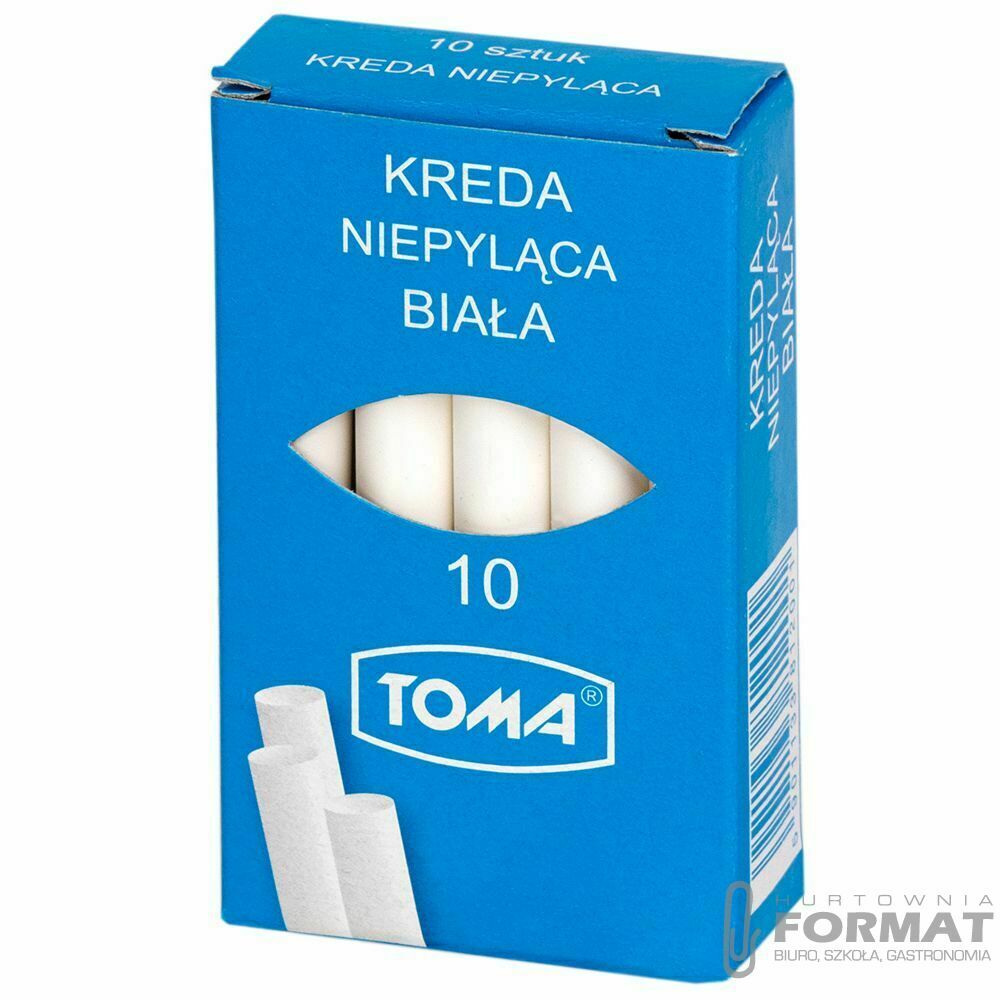 Kreda Toma kolor: biała 10 szt (OM-81200) 1