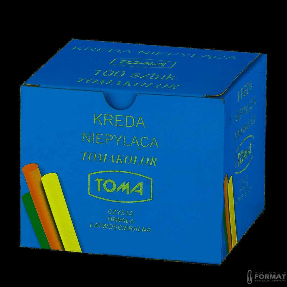 Kolorowa kreda niepyląca TOMA 1