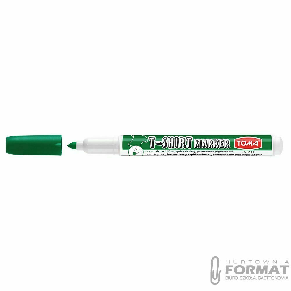 Marker do T-shirt Toma 744 zielony 1