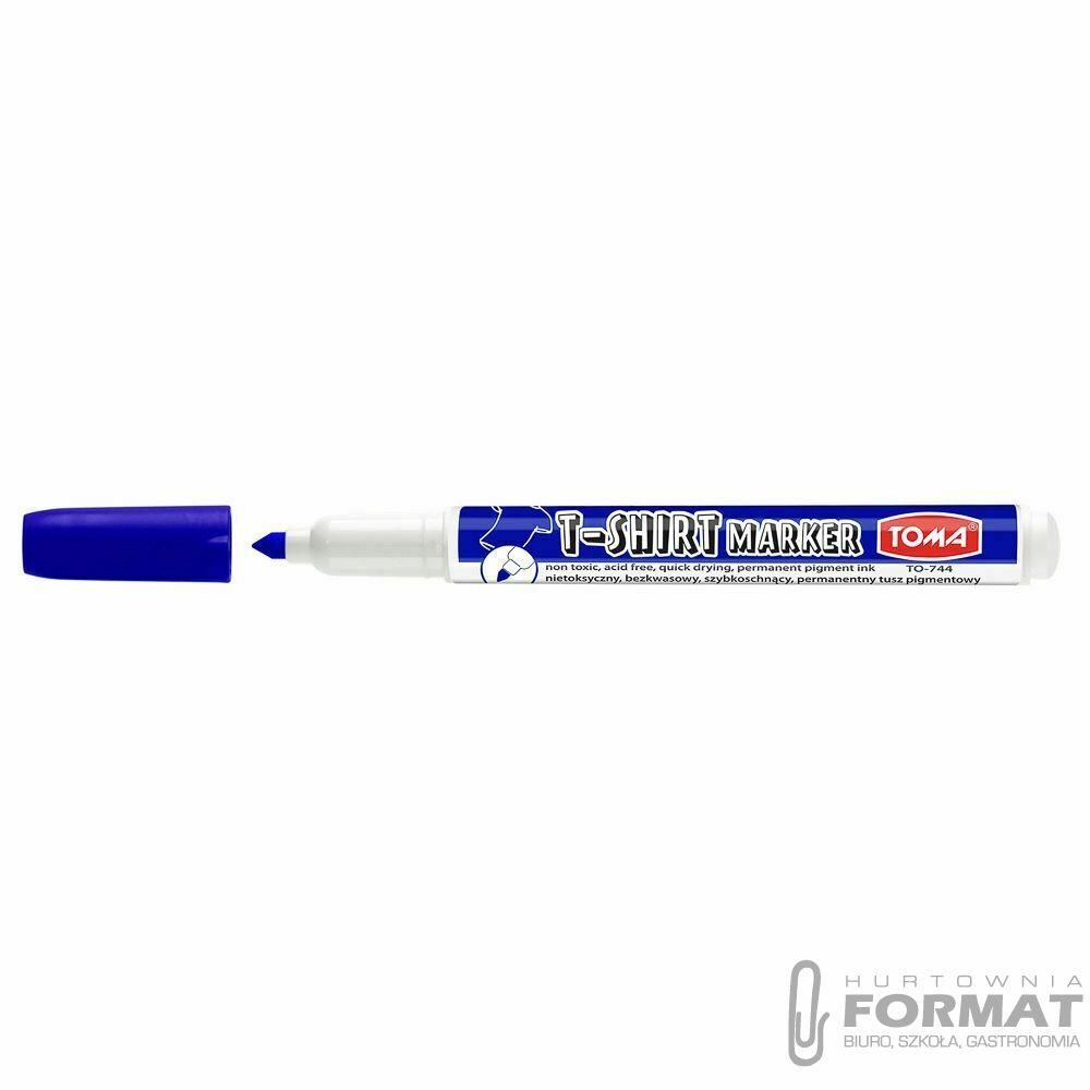 Marker do T-shirt Toma 744 niebieski 1