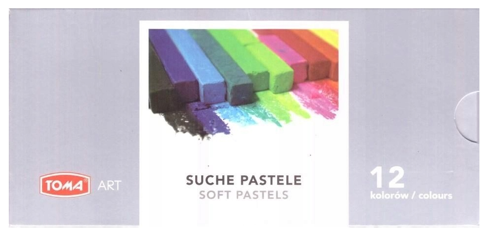 PASTELE SUCHE 12 KOLORÓW TO-580 1