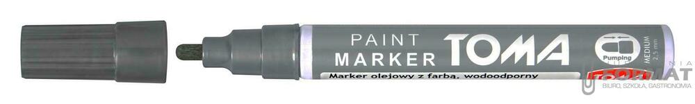 MARKER OLEJOWY TOMA TO-440 SZARY 1