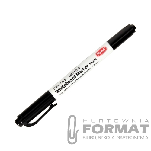 MARKER SUCH. TOMA DWUSTRONNY CZARNY TO-270 1