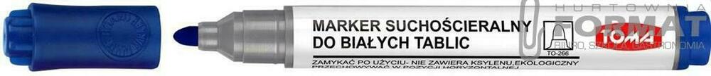 Marker suchościeralny TOMA TO-266 - niebieski 1